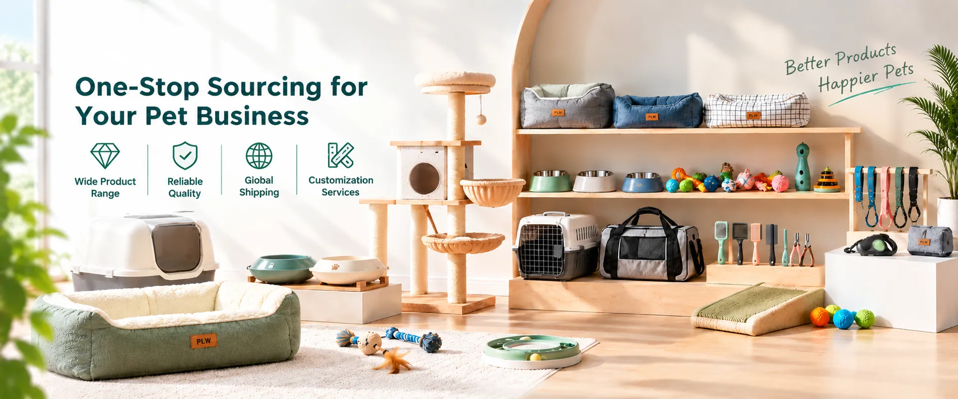 Pet supplies procurement space